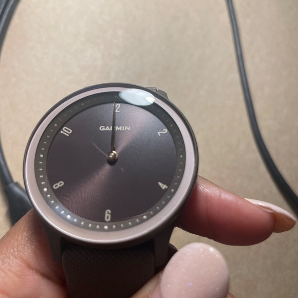 Garmin vivomove Sport Hybrid Smartwatch Cocoa - Picture 3 of 5